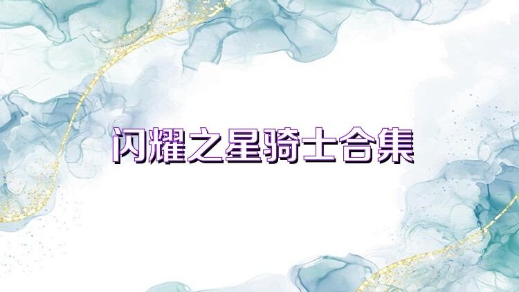 闪耀之星骑士合集