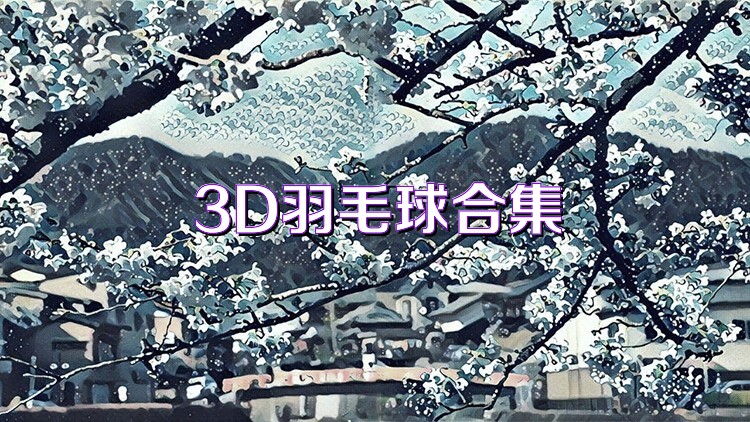 3D羽毛球合集